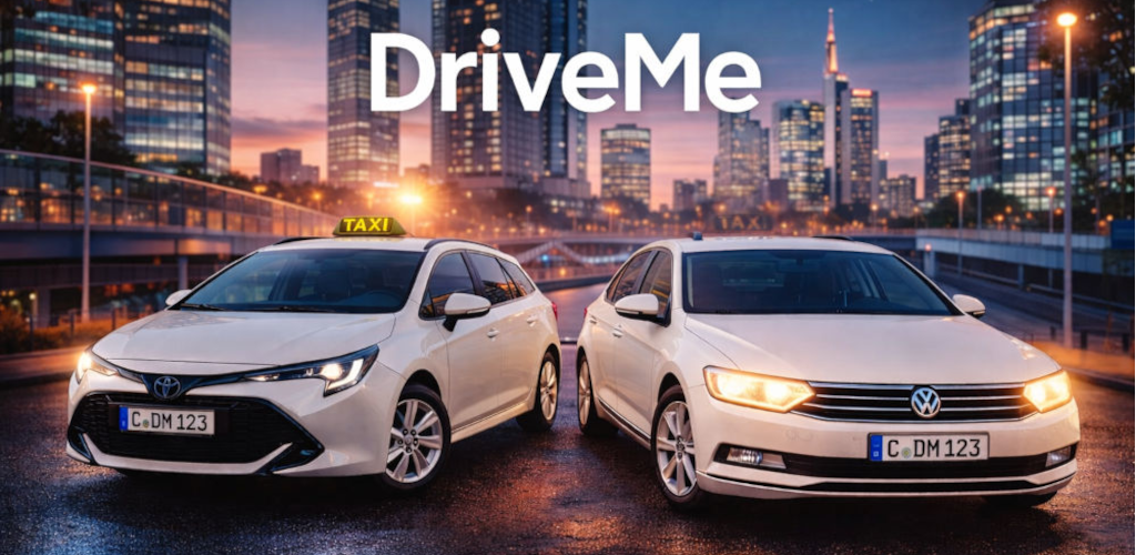 DriveMe – Taxi bestellen (App Banner) – taxi-de.de